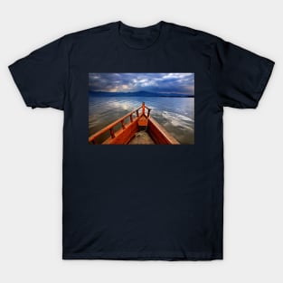 Boat ride in Lake Kerkini T-Shirt